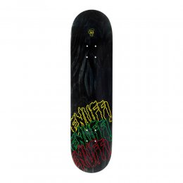Deck Skateboard Enuff Designer Three Tier Reloaded Black 8inch