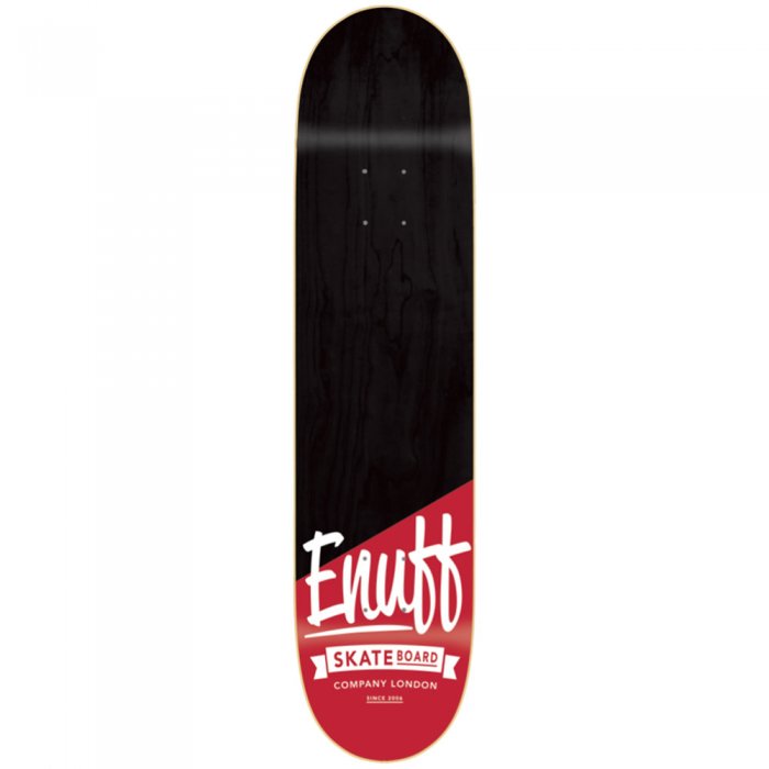 Deck Skateboard Enuff Dip Stained Black/Red 8.25inch