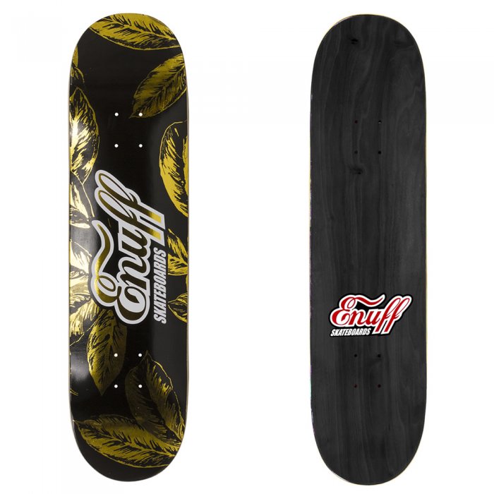 Deck Skateboard Enuff Gold Leaf Black/Gold 8inch