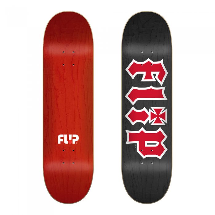 Deck Skateboard Flip HKD Black Stained 8.25inch