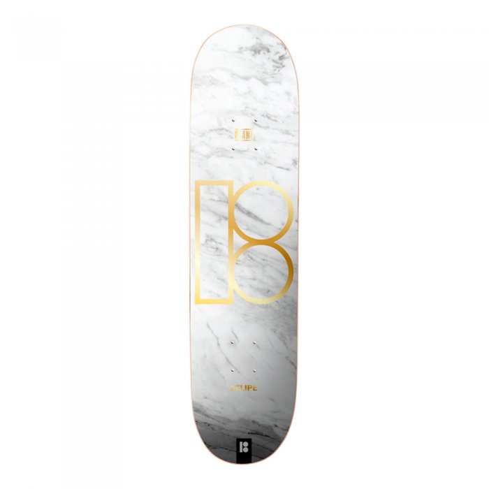 Deck Skateboard Plan B White Marble 8inch