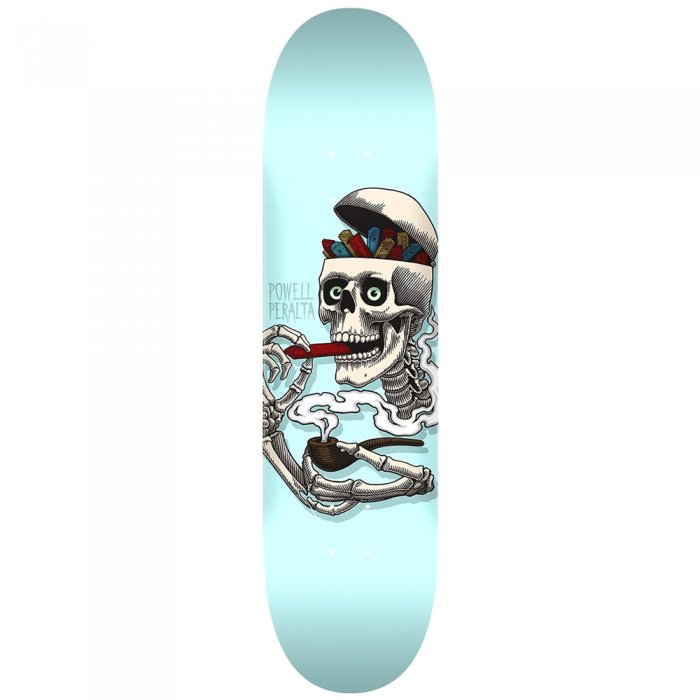 Deck Skateboard Powell Peralta Curb Skelly Blue 8inch