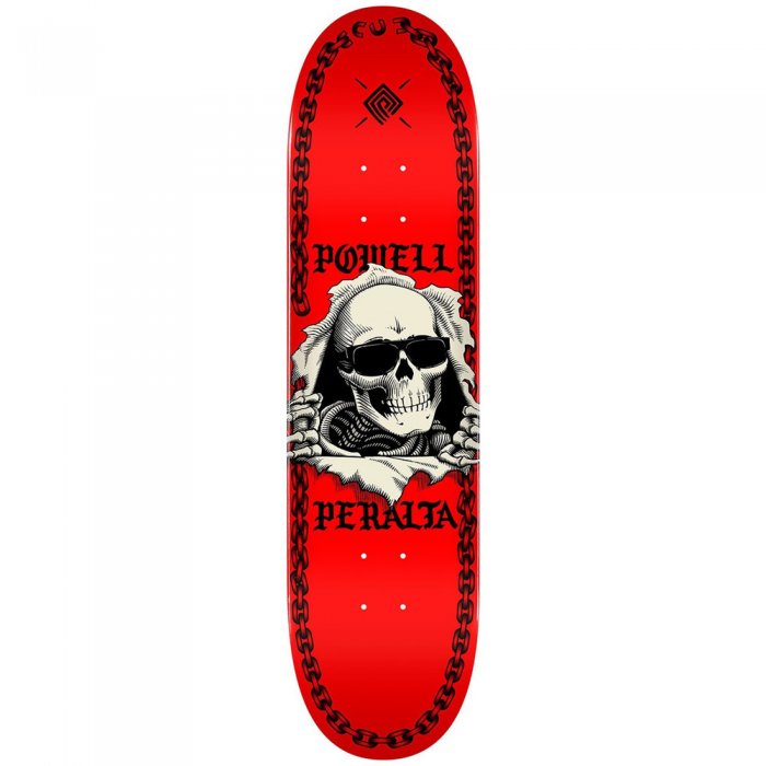 Deck Skateboard Powell Peralta Ripper Chainz Red 8inch