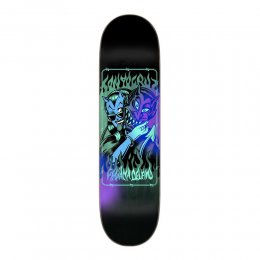 Deck Skateboard Santa Cruz Delfino Devil Mask Pro Blue 8.25