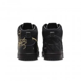 Incaltaminte Nike SB Dunk High Pro QS X Faust Black/Metallic Gold
