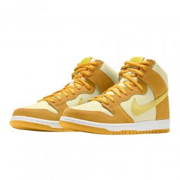 Incaltaminte Nike SB Dunk High Pro University Gold/Citron Tint/White/Vivid Sulfur