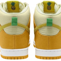 Incaltaminte Nike SB Dunk High Pro University Gold/Citron Tint/White/Vivid Sulfur