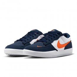 Incaltaminte Nike SB Force 58 Midnight Navy/White/Diffused Blue/Safety Orange