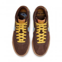 Incaltaminte Nike SB Wmns Bruin High Prm WSS Light Chocolate/Light Blue/Monarch