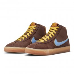 Incaltaminte Nike SB Wmns Bruin High Prm WSS Light Chocolate/Light Blue/Monarch