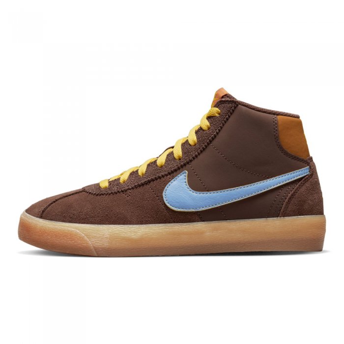 Incaltaminte Nike SB Wmns Bruin High Prm WSS Light Chocolate/Light Blue/Monarch