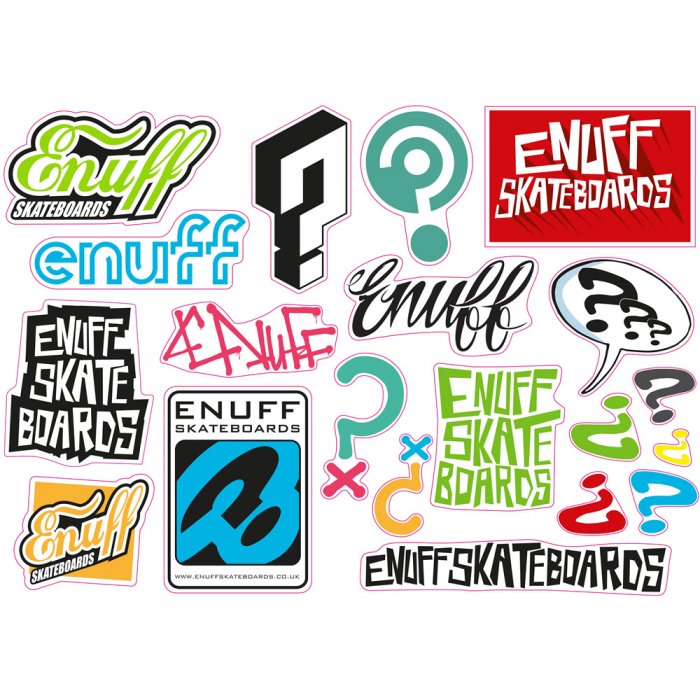 Enuff Stickers