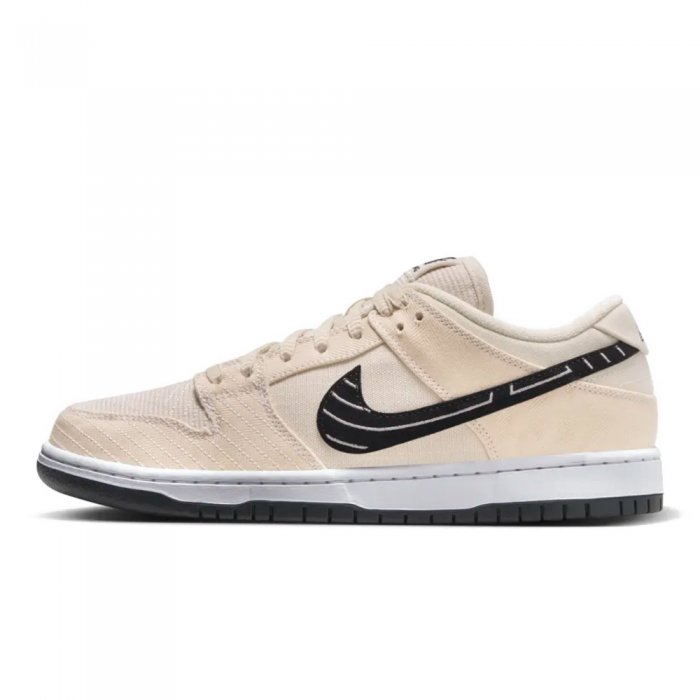 Incaltaminte Nike SB Dunk Low Pro X Albino & Preto Pearl White