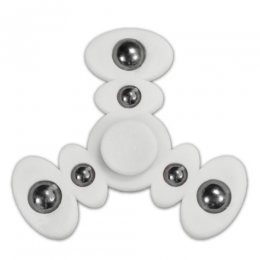 Fidget spinner Triple 8 White