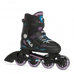 Role copii Fila X-One G Black/Pink/Lightblue S23