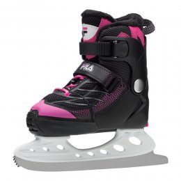 Patine copii Fila X-One Ice G Black/Pink 22/23