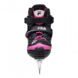 Patine copii Fila X-One Ice G Black/Pink 22/23