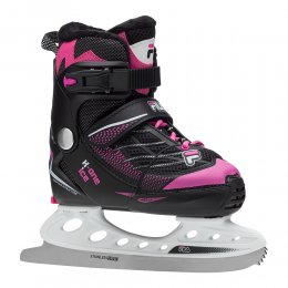 Patine copii Fila X-One Ice G Black/Pink 22/23