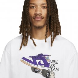 Tricou Nike SB Dunkteam White