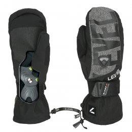 Manusi Level Fly Mitt Black/Grey