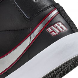 Incaltaminte Nike SB Zoom Blazer Mid Pro GT Black/University Red/White/Metallic Silver
