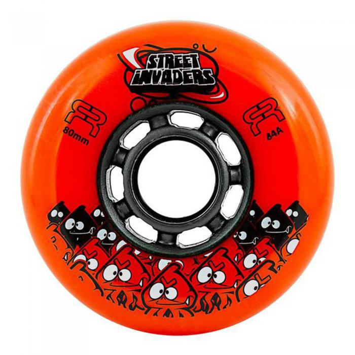 Set 8 Roti FR Street Invaders Orange 80mm/84a