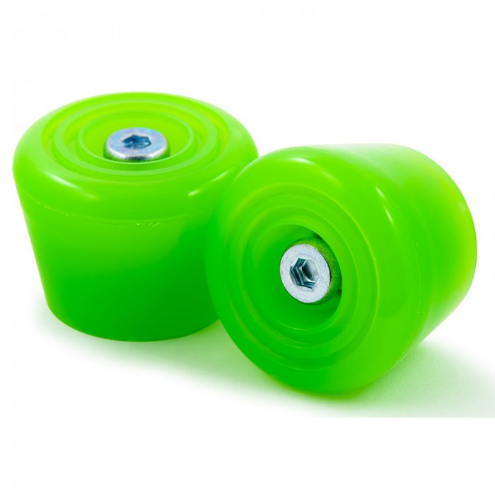 Set frane patine cu rotile Rio Roller Green - Click Image to Close