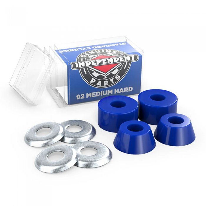 Garnituri Skateboard Independent Standard Cylinder Medium Hard 92 Blue - Click Image to Close