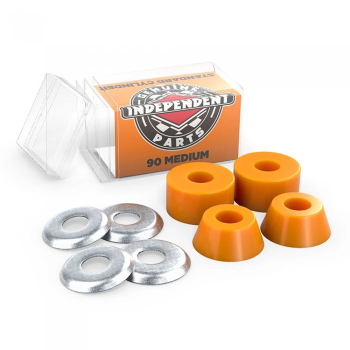 Garnituri Skateboard Independent Standard Cylinder Medium 90 Orange - Click Image to Close