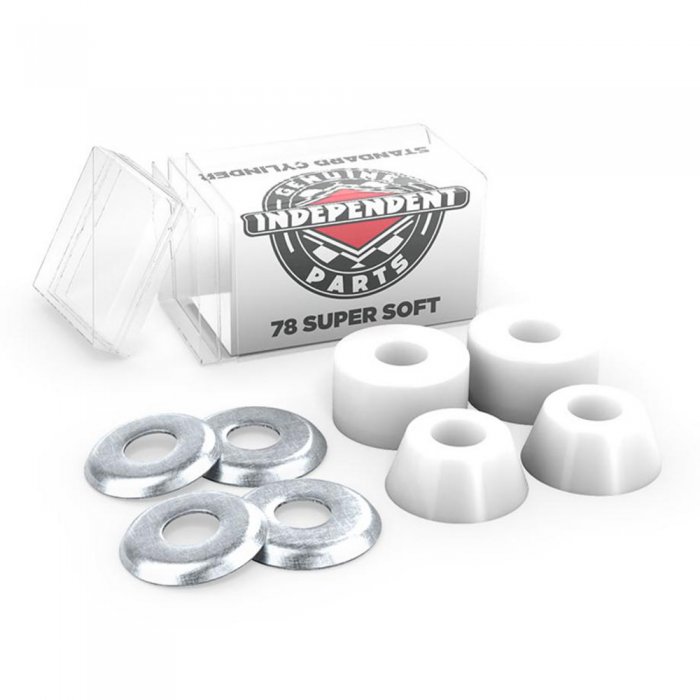 Garnituri Skateboard Independent Standard Cylinder Super Soft 78 White