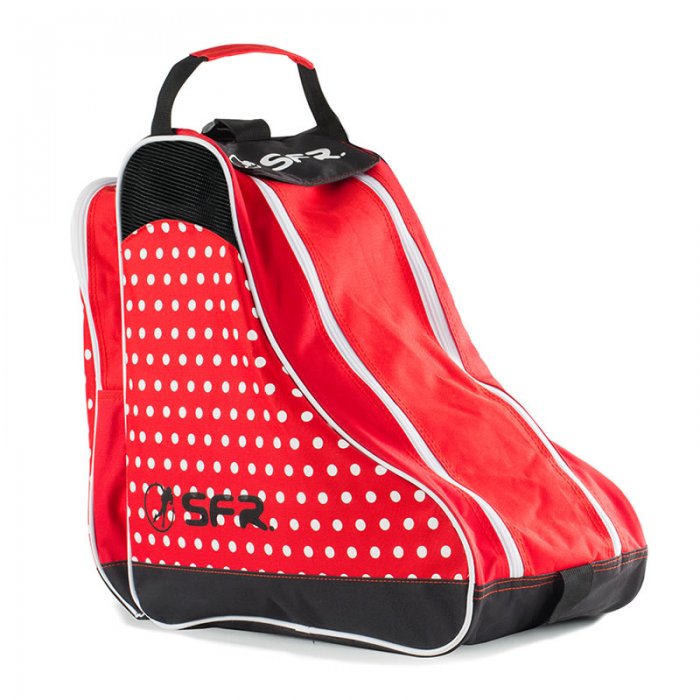 Geanta SFR Designer Red Polka - Click Image to Close