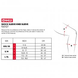 Genunchiere Ennui Shock Sleeve Gasket II Black