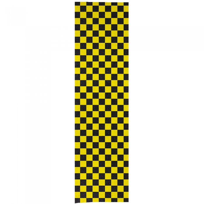 Griptape skateboard Enuff chequered yellow
