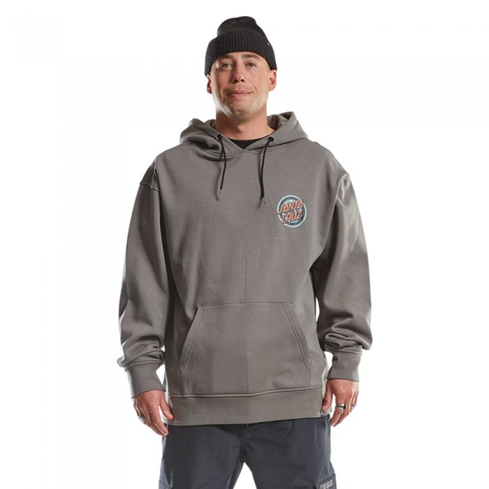 Hanorac ThirtyTwo Santa Cruz Repel Hoodie Charcoal W21