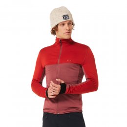 Bluza Oakley Canopy Full Zip Flame Red