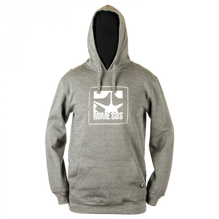 Hanorac Rome Logo Pullover charcoal