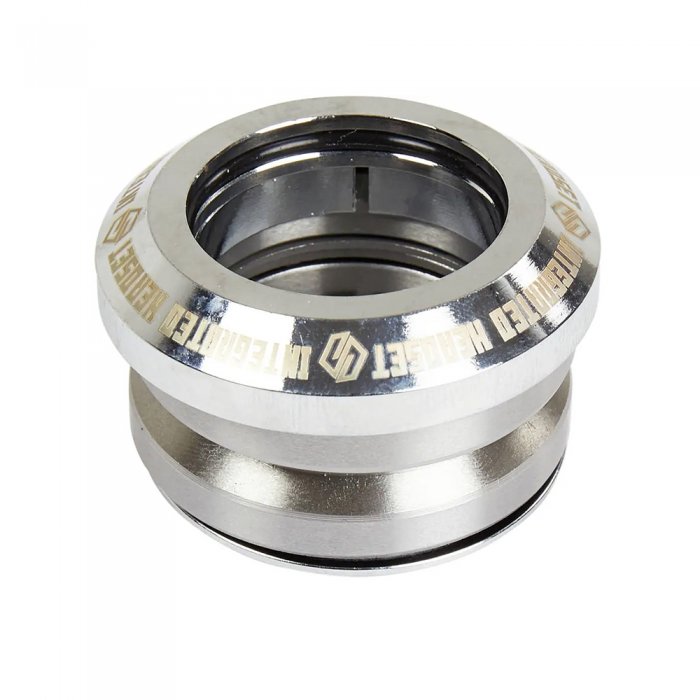 Headset trotineta Striker Integrated Chrome