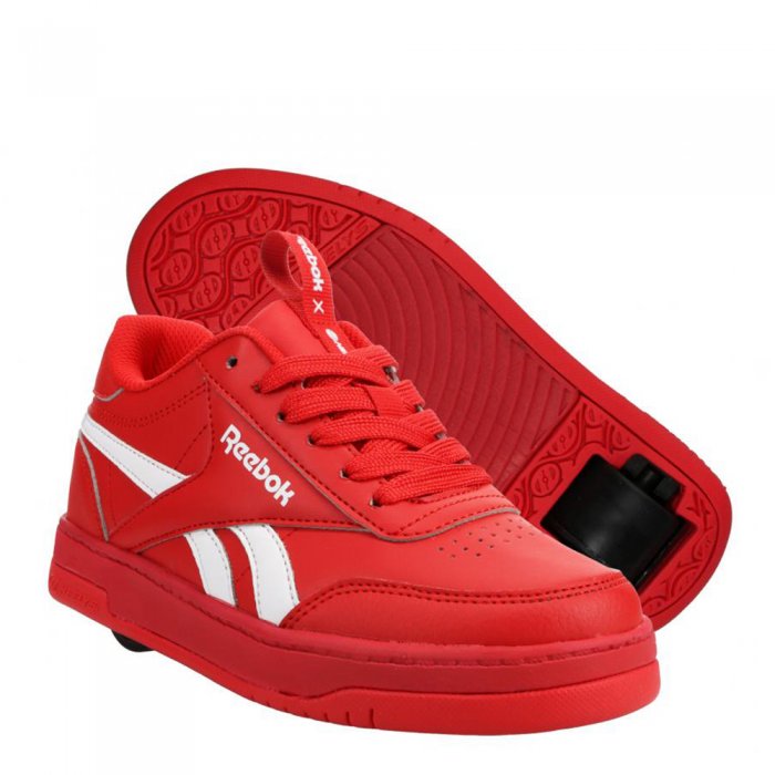 Heelys X Reebok CL Court Low Vector Red/White