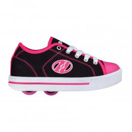 Heelys Classic X2 Black/White/Hot Pink