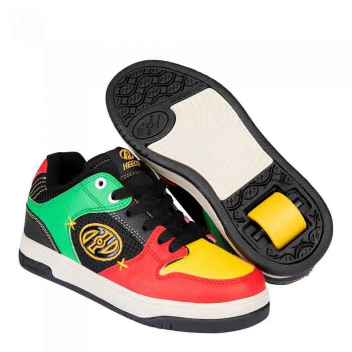 Heelys Cosmical Red/Black/Green/Yellow