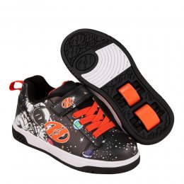 Heelys Dual Up X2 Black/Orange Astro