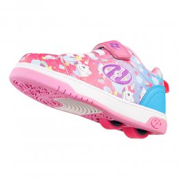 Heelys Dual Up X2 Neon Pink/Cyan/Purple Unicorn