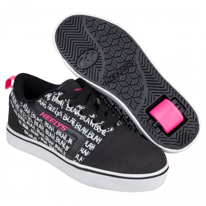 Heelys GR8 Pro Prints Black/Hot Pink/Blah