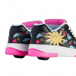 Heelys Kolect Prints Black/Blue/Neon Pink