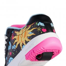 Heelys Kolect Prints Black/Blue/Neon Pink