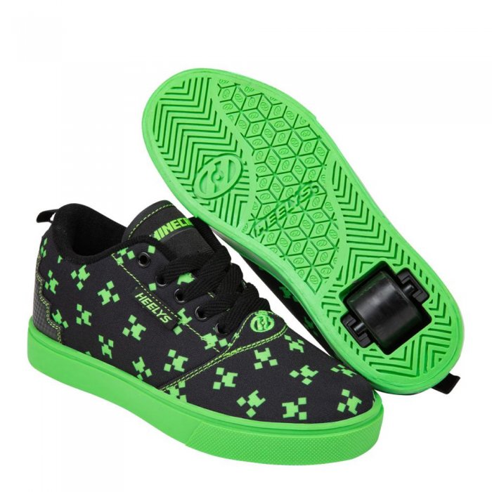 Heelys X Minecraft Pro 20 Green/Black/Green