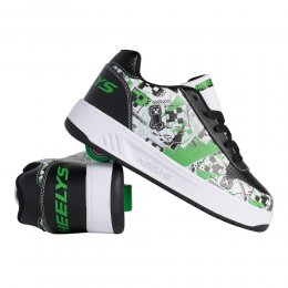 Heelys Minecraft Kama White/Black/Green