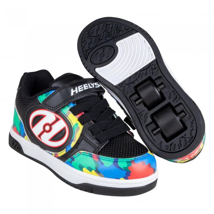 Heelys Plus X2 Black/Multi/Paint