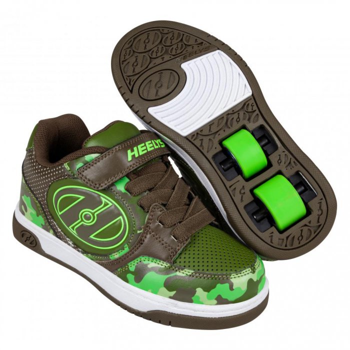 Heelys Plus X2 Dark Green/Camo