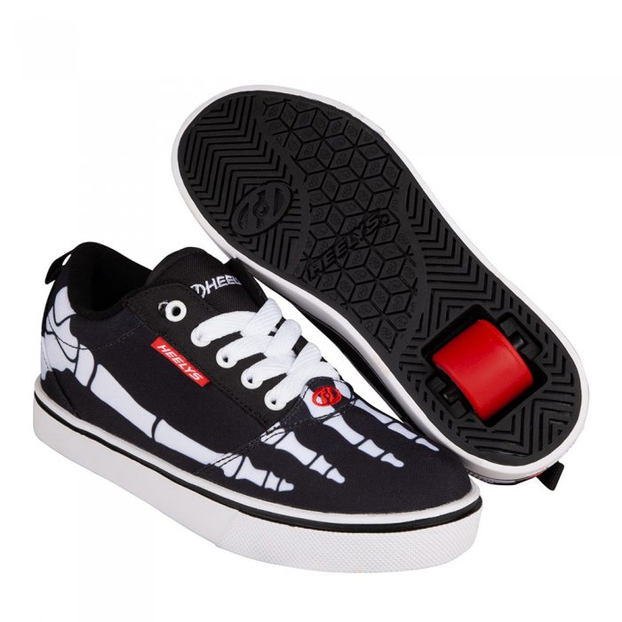 Heelys Pro 20 Print Black/White/Red/Skeleton